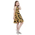 Animal print - Leopard Jaguar dots Kids  Skater Dress View3