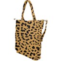 Animal print - Leopard Jaguar dots Shoulder Tote Bag View2