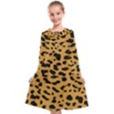 Animal print - Leopard Jaguar dots Kids  Midi Sailor Dress View1