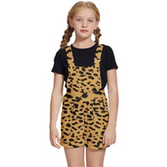 Animal Print - Leopard Jaguar Dots Kids  Short Overalls