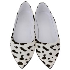 Black And White Leopard Dots Jaguar Women s Low Heels by ConteMonfrey