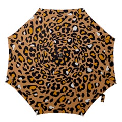 Leopard Jaguar Dots Hook Handle Umbrellas (large) by ConteMonfrey