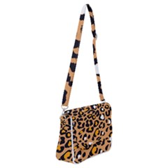 Leopard Jaguar Dots Shoulder Bag With Back Zipper by ConteMonfrey