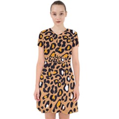 Leopard Jaguar Dots Adorable In Chiffon Dress by ConteMonfrey