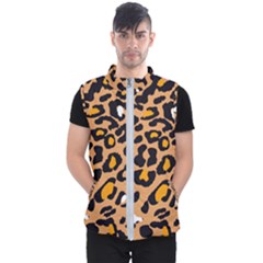 Leopard Jaguar Dots Men s Puffer Vest by ConteMonfrey