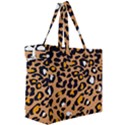 Leopard Jaguar dots Canvas Travel Bag View3