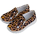 Leopard Jaguar dots Kids Lightweight Slip Ons View2