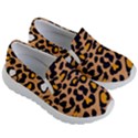 Leopard Jaguar dots Kids Lightweight Slip Ons View3