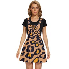 Leopard Jaguar Dots Apron Dress by ConteMonfrey