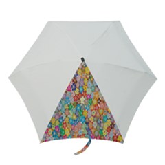 Floral Flowers Mini Folding Umbrellas by artworkshop