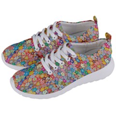 Floral Flowers Men s Lightweight Sports Shoes by artworkshop