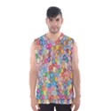 Floral Flowers Men s Basketball Tank Top View1