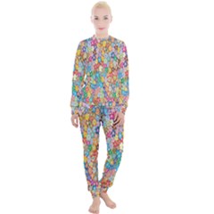 Floral Flowers Women s Lounge Set by artworkshop