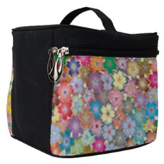 Floral Flowers Make Up Travel Bag (small)