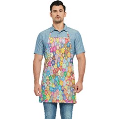 Floral Flowers Kitchen Apron