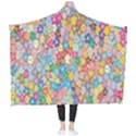 Floral Flowers Wearable Blanket View2