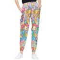 Floral Flowers Tapered Pants View1