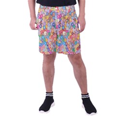 Floral Flowers Men s Pocket Shorts