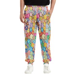 Floral Flowers Men s Elastic Waist Pants