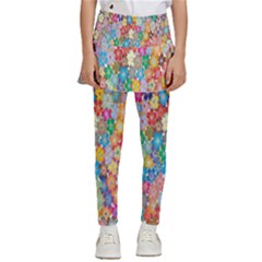 Floral Flowers Kids  Skirted Pants