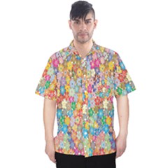 Floral Flowers Men s Hawaii Shirt