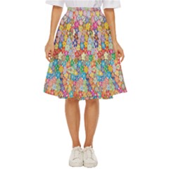 Floral Flowers Classic Short Skirt by artworkshop