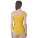 Hexagons Yellow Honeycomb Hive Bee Hive Pattern Boyleg Leotard  View2