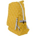 Hexagons Yellow Honeycomb Hive Bee Hive Pattern Travelers  Backpack View1