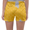 Hexagons Yellow Honeycomb Hive Bee Hive Pattern Sleepwear Shorts View2