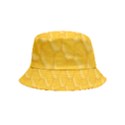 Hexagons Yellow Honeycomb Hive Bee Hive Pattern Inside Out Bucket Hat (Kids) View1