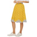 Hexagons Yellow Honeycomb Hive Bee Hive Pattern Classic Short Skirt View2