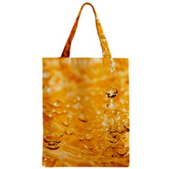 Water Zipper Classic Tote Bag by artworkshop