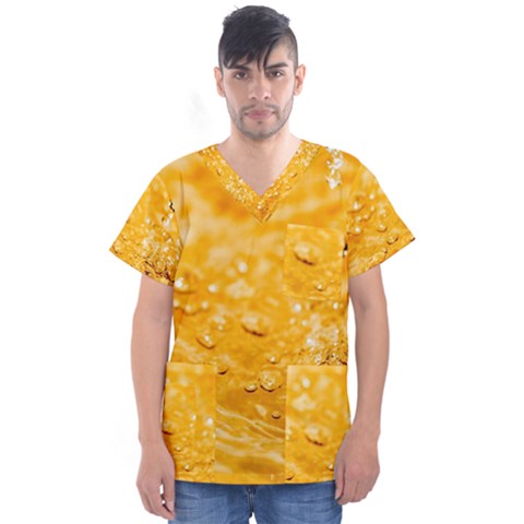 Water Men s V-neck Scrub Top by artworkshop