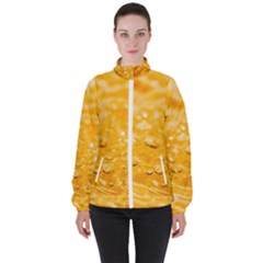 Water Women s High Neck Windbreaker by artworkshop