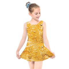 Water Kids  Skater Dress Swimsuit by artworkshop