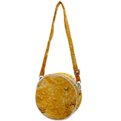 Water Crossbody Circle Bag by artworkshop