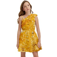 Water Kids  One Shoulder Party Dress by artworkshop