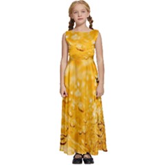 Water Kids  Satin Sleeveless Maxi Dress