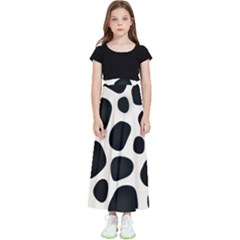 Texture Design Wallpaperpublic Kids  Flared Maxi Skirt