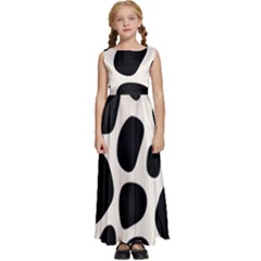 Texture Design Wallpaperpublic Kids  Satin Sleeveless Maxi Dress