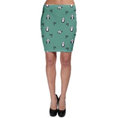 Pandas Pattern Bodycon Skirt by artworkshop