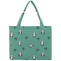 Pandas Pattern Mini Tote Bag by artworkshop