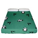 Pandas Pattern Fitted Sheet (Queen Size) View1