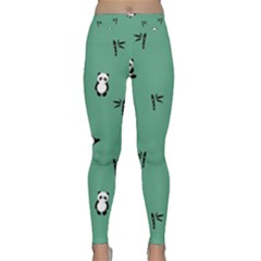 Pandas Pattern Classic Yoga Leggings by artworkshop