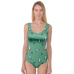 Pandas Pattern Princess Tank Leotard  by artworkshop