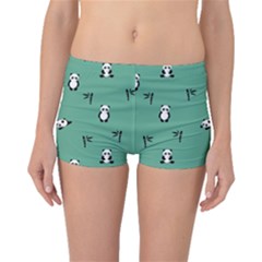 Pandas Pattern Boyleg Bikini Bottoms by artworkshop