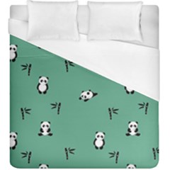 Pandas Pattern Duvet Cover (king Size) by artworkshop