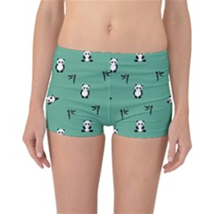 Pandas Pattern Reversible Boyleg Bikini Bottoms by artworkshop