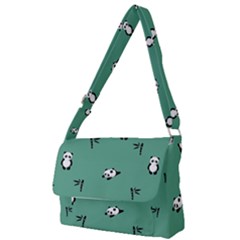 Pandas Pattern Full Print Messenger Bag (s) by artworkshop