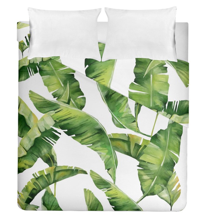 Sheets Tropical Plant Palm Summer Exotic Duvet Cover Double Side (Queen Size)